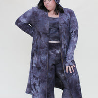 Hooded Cardigan 'Hand-Dyed' Cozy