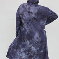 Hooded Cardigan 'Hand-Dyed' Cozy