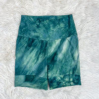 Banded Bike Shorts 'Dusty Teal'