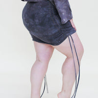 Cinch Mini Skirt 'Hand-Dyed'