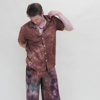 Linen Button Down 'Hand-Dyed'