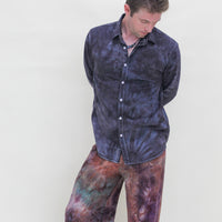 Long Sleeve Button Down 'Hand-Dyed'