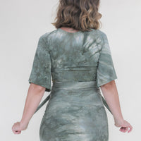Wanderess Wrap-Top 'Hand-Dyed'