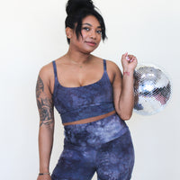 Banded Bike Shorts 'Hand-Dyed'