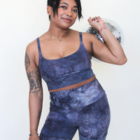 Banded Bike Shorts 'Hand-Dyed'