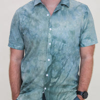 Linen Button Down 'Hand-Dyed'