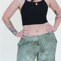 Drawstring Shorts 'Hand-Dyed' Fleece