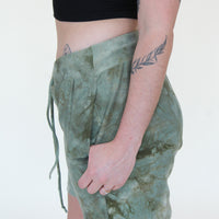 Drawstring Shorts 'Hand-Dyed' Fleece