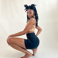 Banded Bike Shorts 'Black'