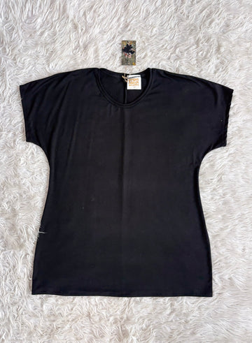 T shirt Mini Dress 'Black' XL 32