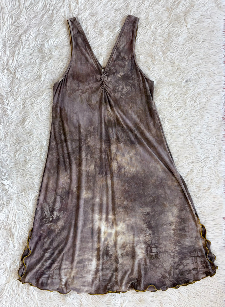 Midi Slip Dress 'Amethyst Deceiver' XL