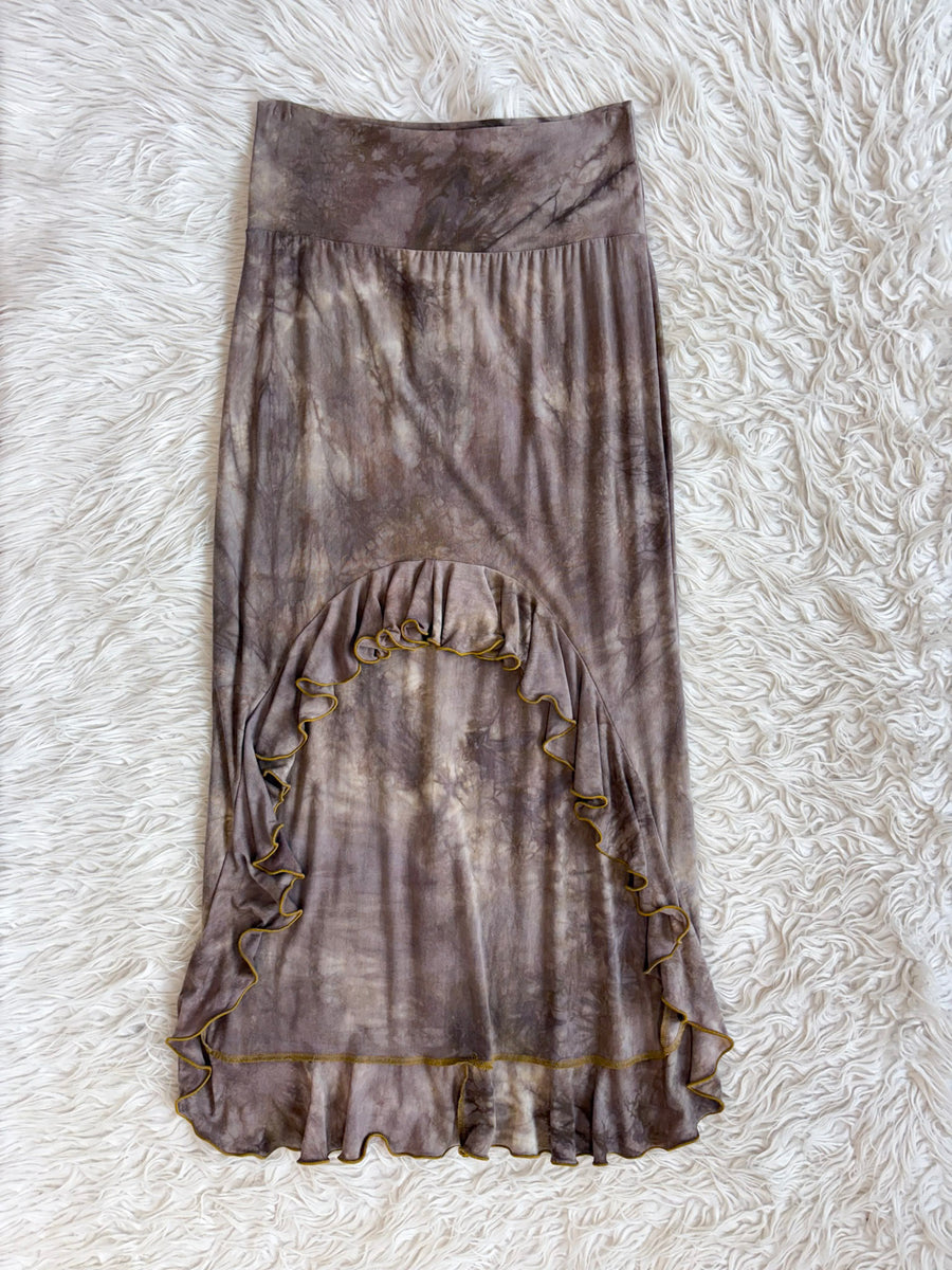 Flamenco Skirt 'Amethyst Deceiver' M