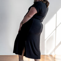 Boatneck Dress 'Solids'