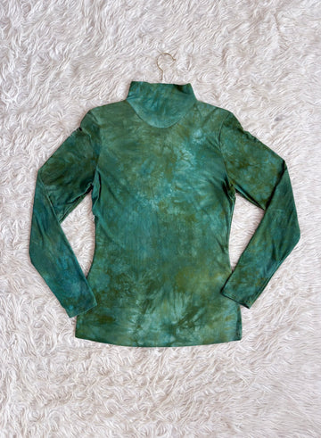 Mock-neck Full length 'Emerald' M