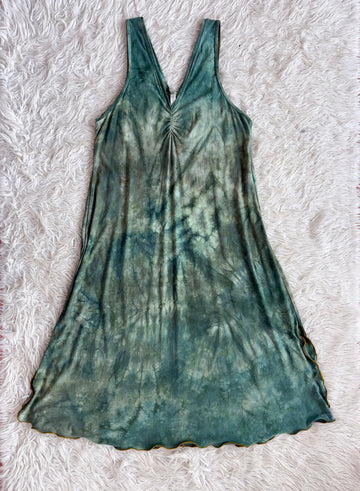 Midi Slip Dress 'Aventurine' XL