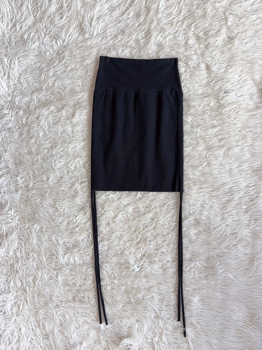 Cinch Mini Skirt 'Black' XS