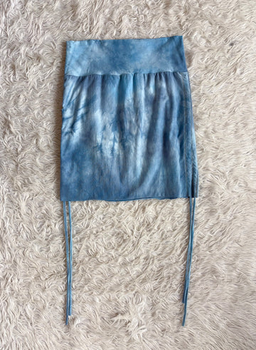 Cinch Mini Skirt 'Blue Sky' XL