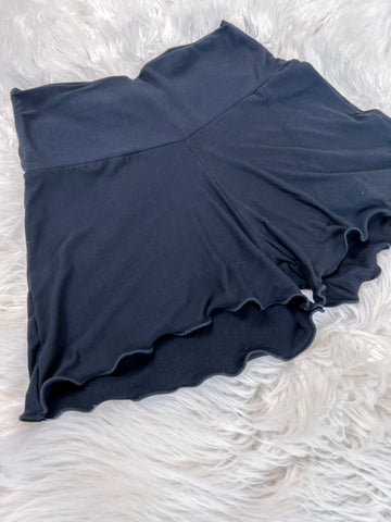 Ruffled Shorties 'Black' 2XL