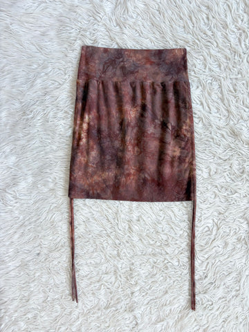 Cinch Mini Skirt 'Cocoa' XL