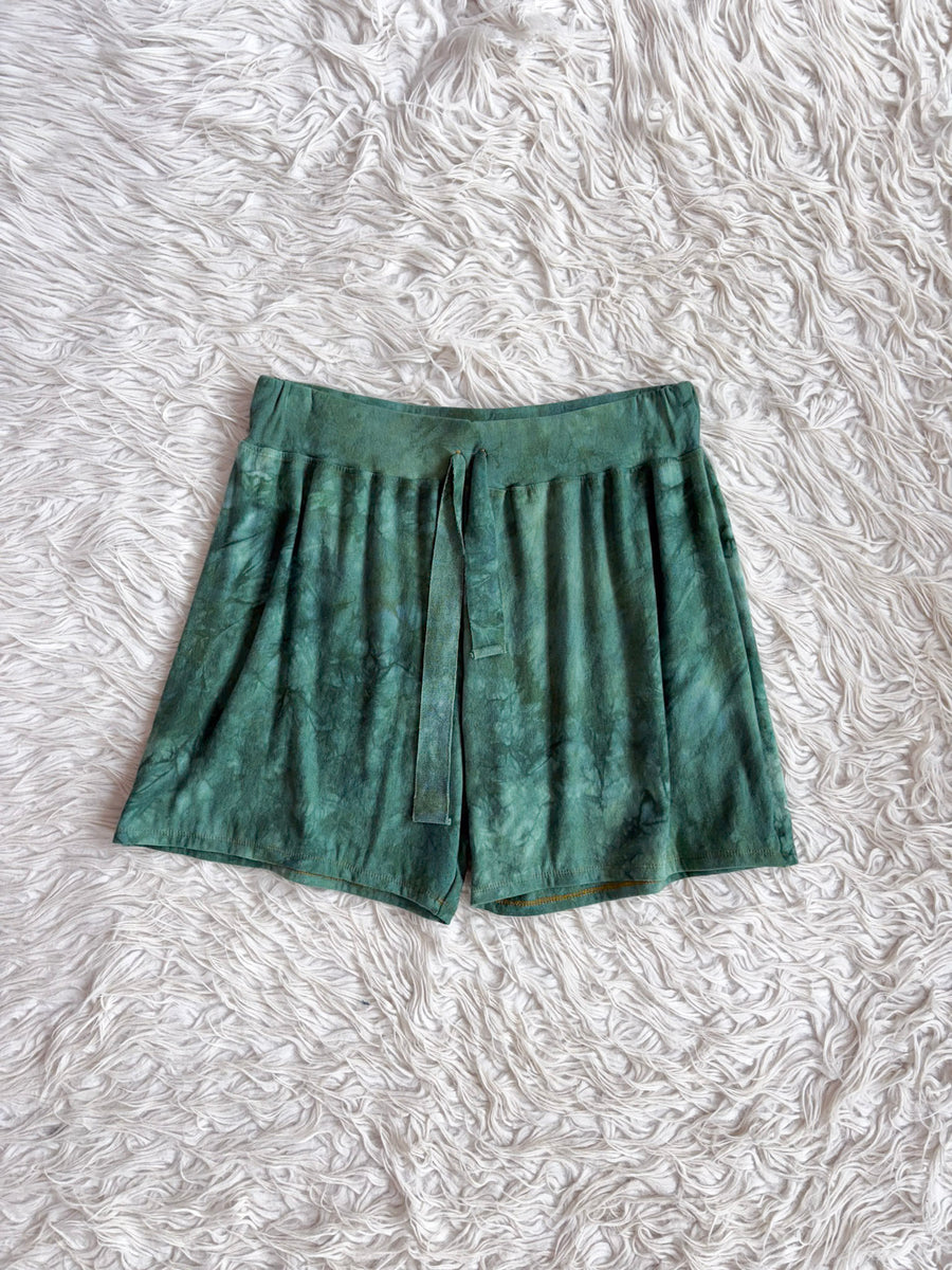 Drawstring Shorts 'Dusty Teal' M 4