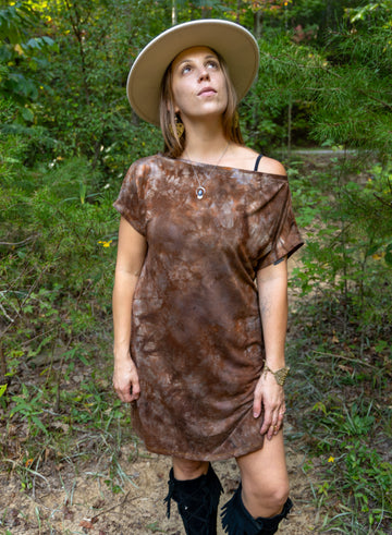 T-Shirt Mini Dress 'Hand-Dyed'