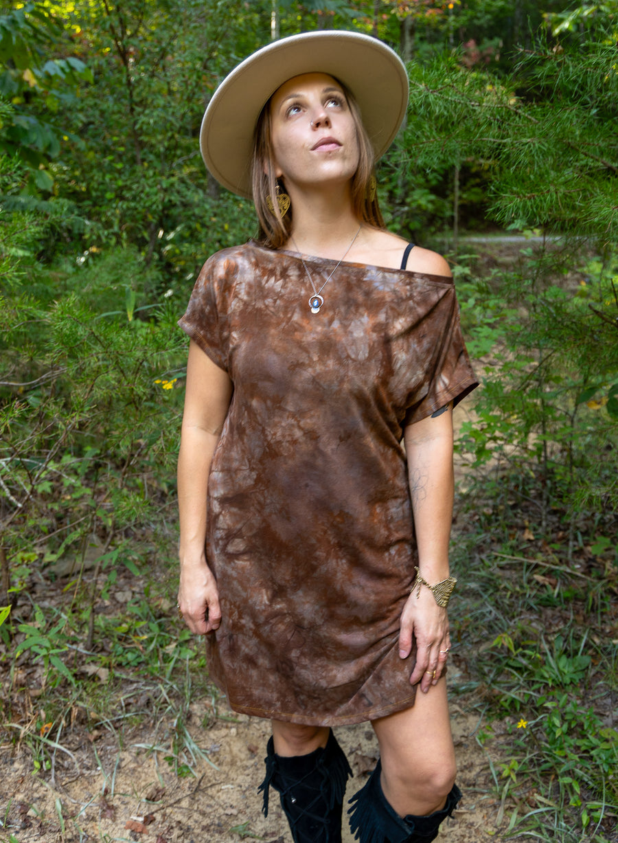 T-Shirt Mini Dress 'Hand-Dyed'