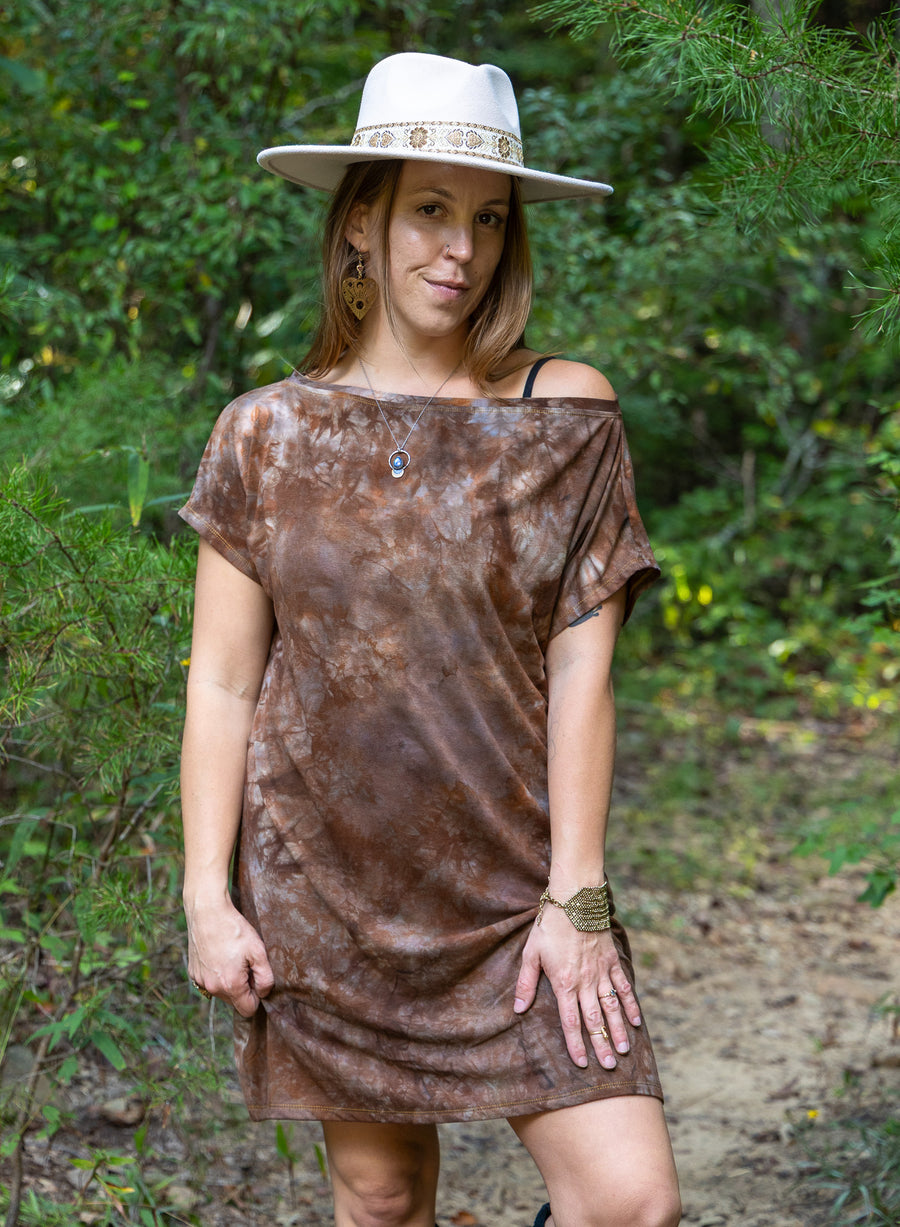 T-Shirt Mini Dress 'Hand-Dyed'