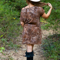 T-Shirt Mini Dress 'Hand-Dyed'