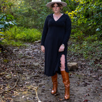 Slip Dress *with sleeves* 'Solids'