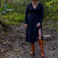 Slip Dress *with sleeves* 'Solids'