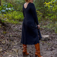 Slip Dress *with sleeves* 'Solids'