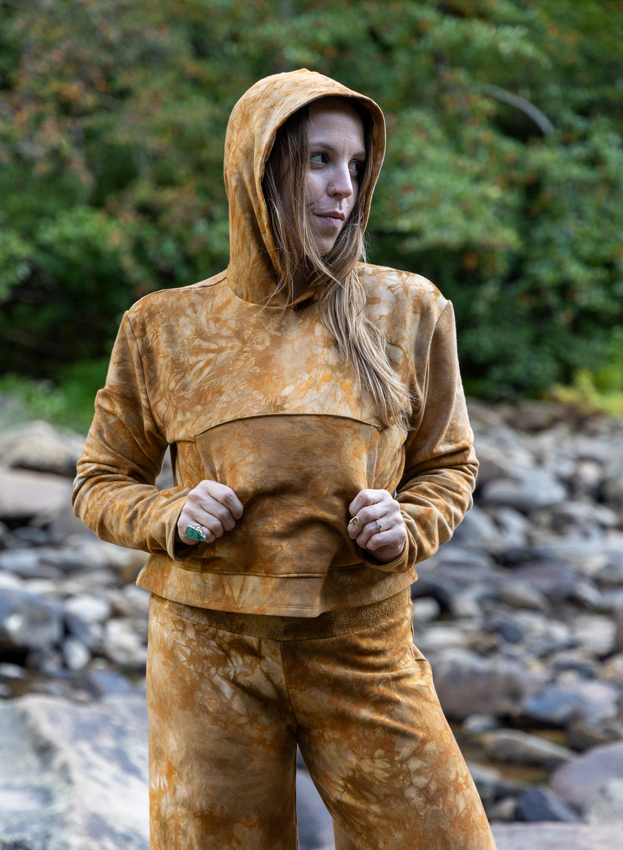 Shade Hoodie 'Hand-Dyed' Fleece