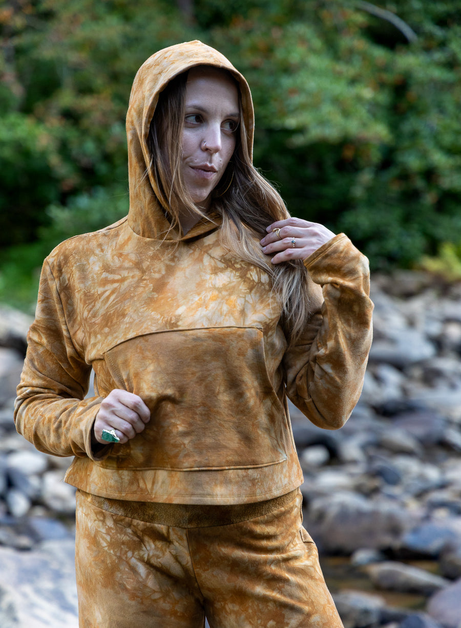 Shade Hoodie 'Hand-Dyed' Fleece