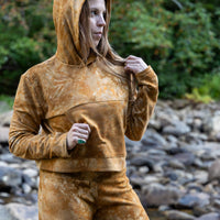 Shade Hoodie 'Hand-Dyed' Fleece