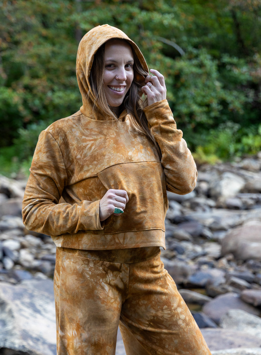 Shade Hoodie 'Hand-Dyed' Fleece