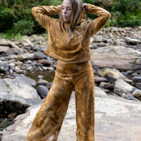 Luz Lounge Pants 'Hand-Dyed' Fleece