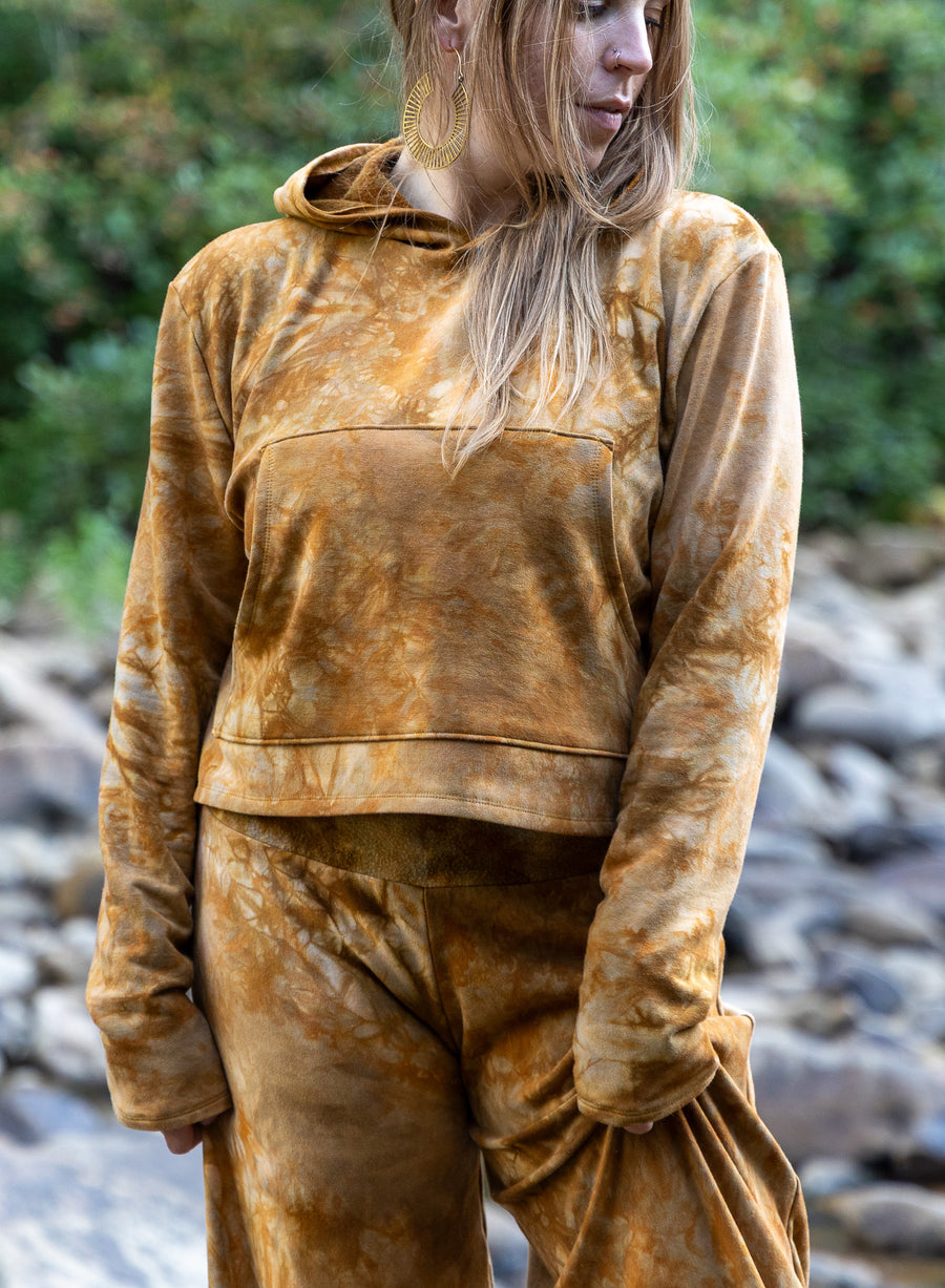 Shade Hoodie 'Hand-Dyed' Fleece