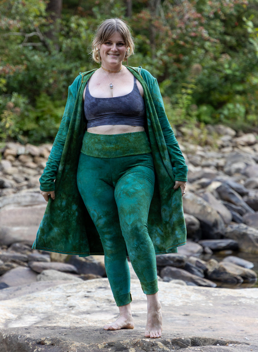 Leggings 'Hand-Dyed' Fleece