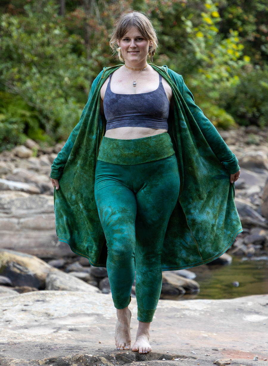 Leggings 'Hand-Dyed' Fleece
