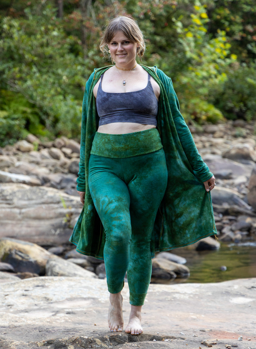 Leggings 'Hand-Dyed' Fleece