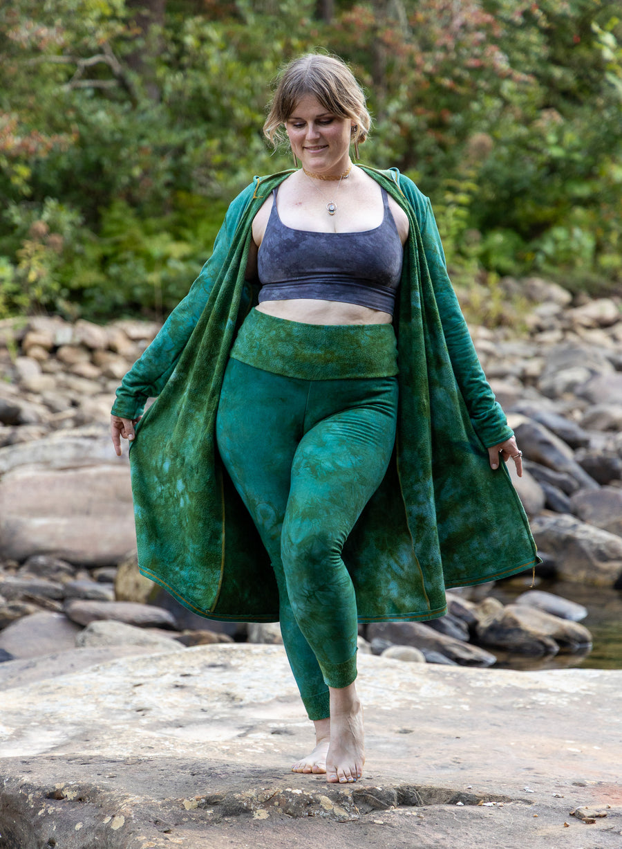 Leggings 'Hand-Dyed' Fleece