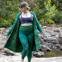 Leggings 'Hand-Dyed' Fleece