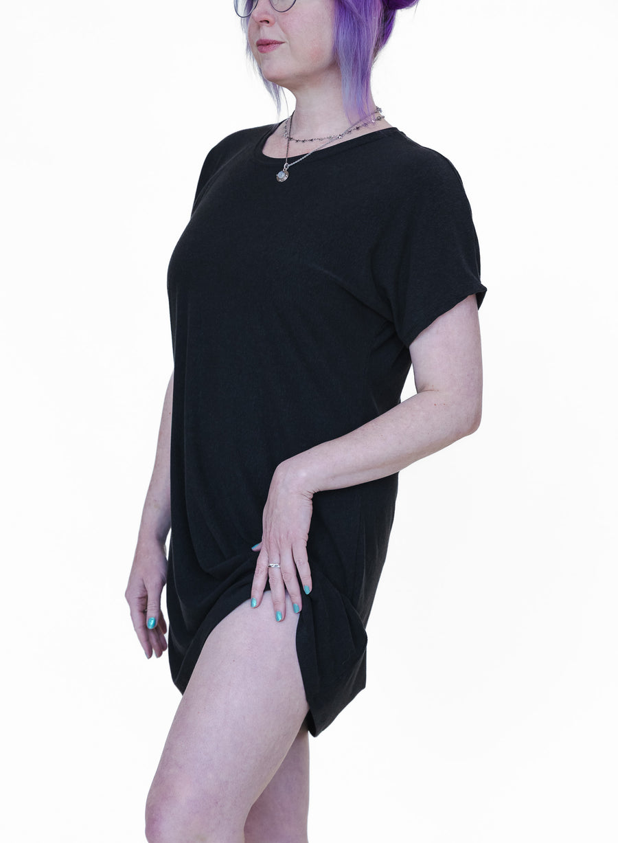 T-Shirt Mini Dress 'Black'