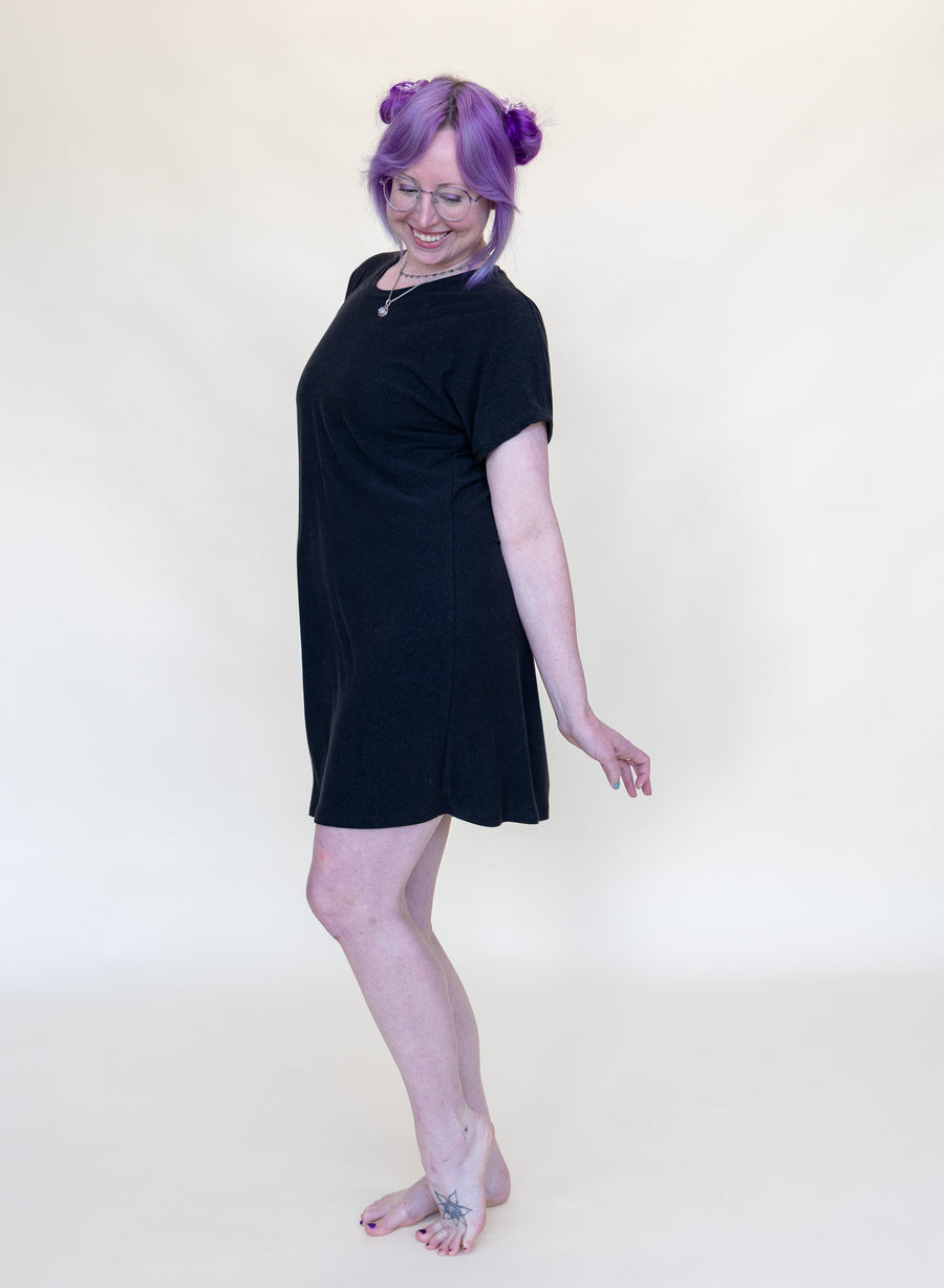 T-Shirt Mini Dress 'Black'