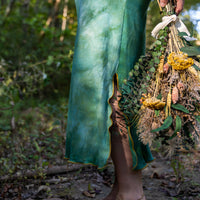 Mermaid Midi Skirt 'Hand-Dyed'