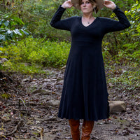 Slip Dress *with sleeves* 'Solids'