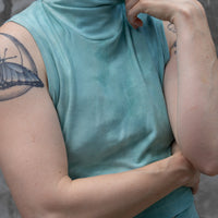 Mock Neck Tank 'Hand-Dyed'