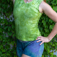 Scoop Neck Tank 'Hand-Dyed'
