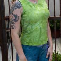 Scoop Neck Tank 'Hand-Dyed'