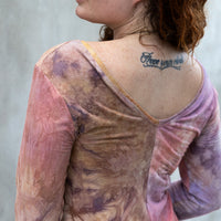 Midi Slip Dress *with Sleeves* 'Hand-Dyed'